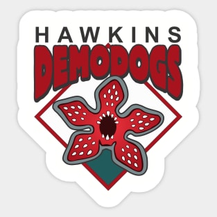 Hawkins Demodogs v.2 Sticker